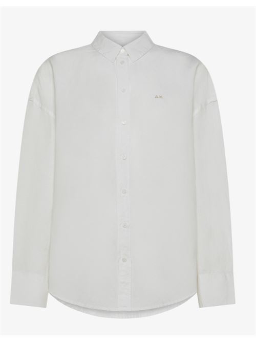 shirt oversize linen ls SUN 68 | S3522001
